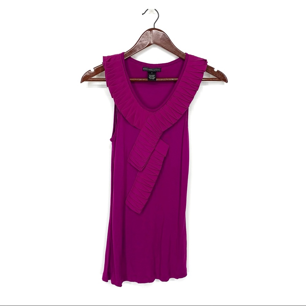 Leaving My Closet In December Y2K Design History Magenta Sleeveless Pleat Blouse